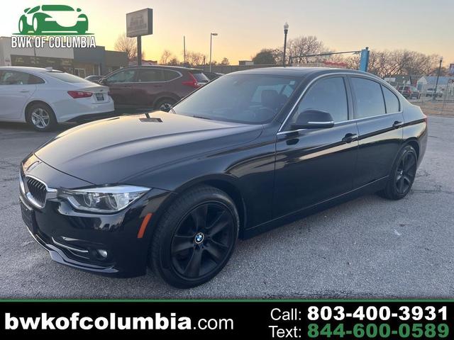 Black 2018 BMW 3 Series Sedan All-Wheel Drive Automatic