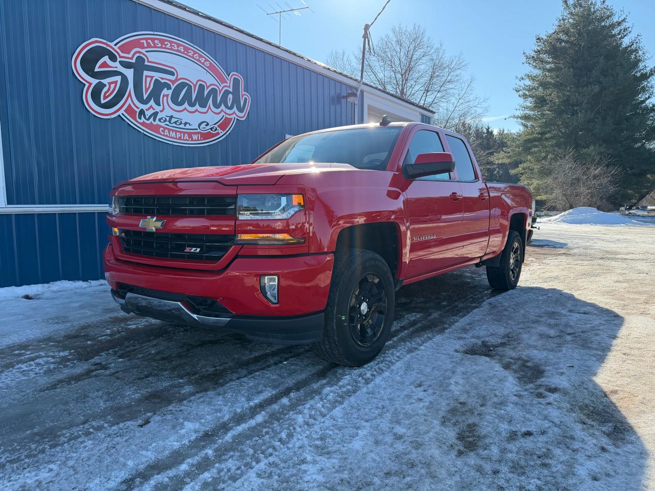 Chevrolet Silverado 1500 4WD Double Cab 143.5" LT w/2LT 2018