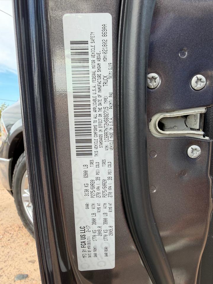 RAM 1500 Laramie 4x4 Crew Cab 5'7" Box 2017