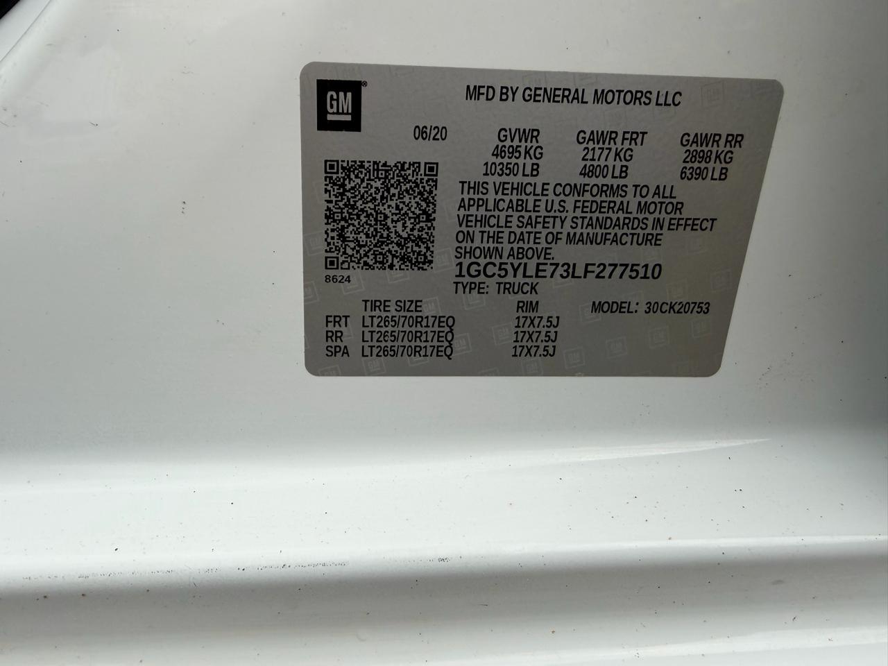 Chevrolet Silverado 2500HD 4WD Double Cab 149" Work Truck 2020
