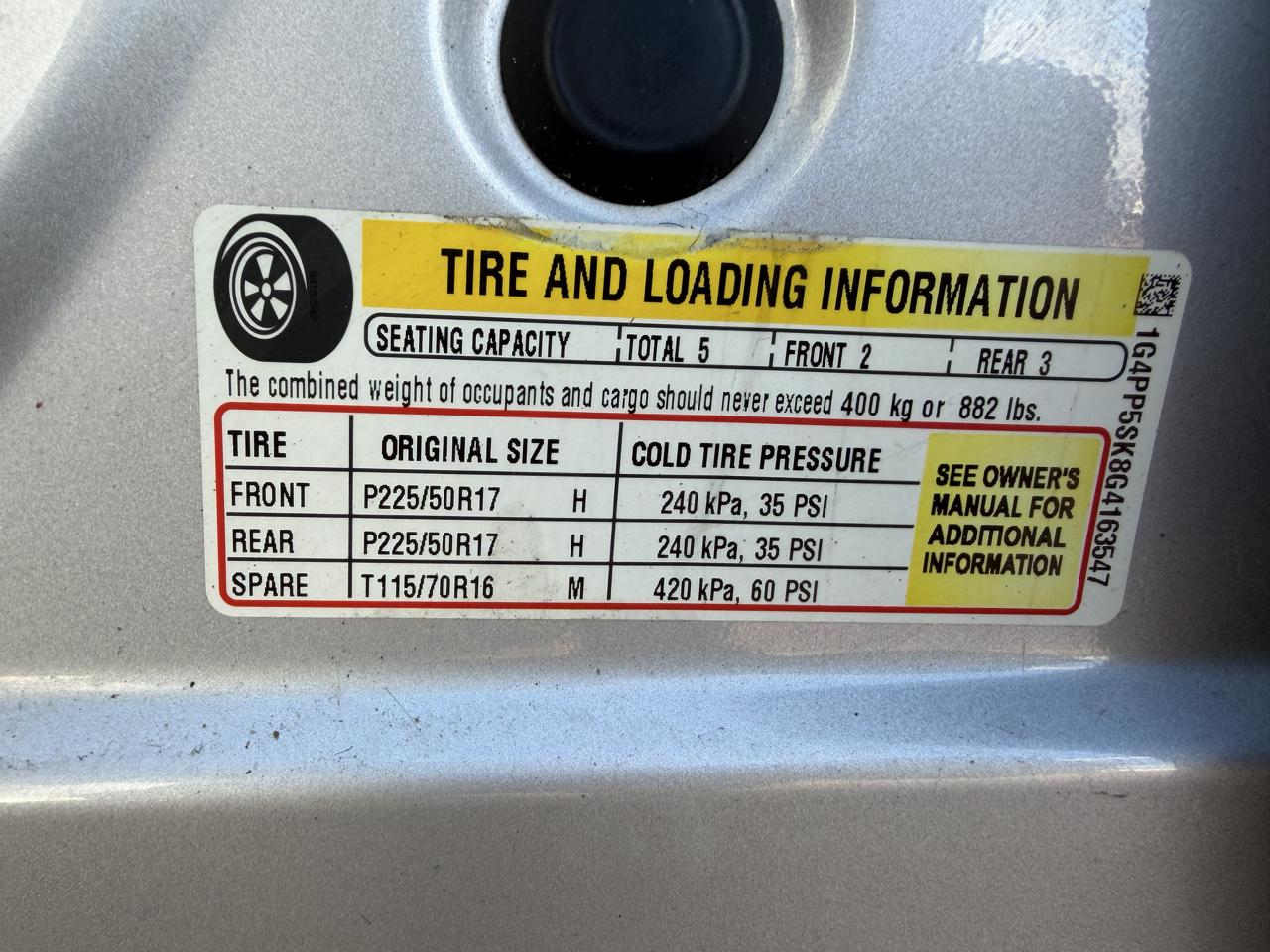 Buick Verano 4dr Sdn w/1SD 2016