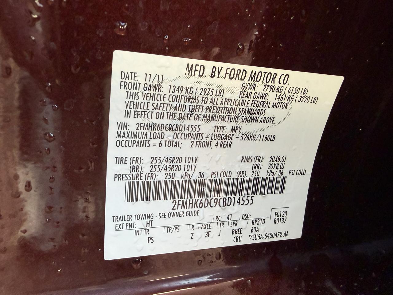 Ford Flex 4dr Limited AWD 2012