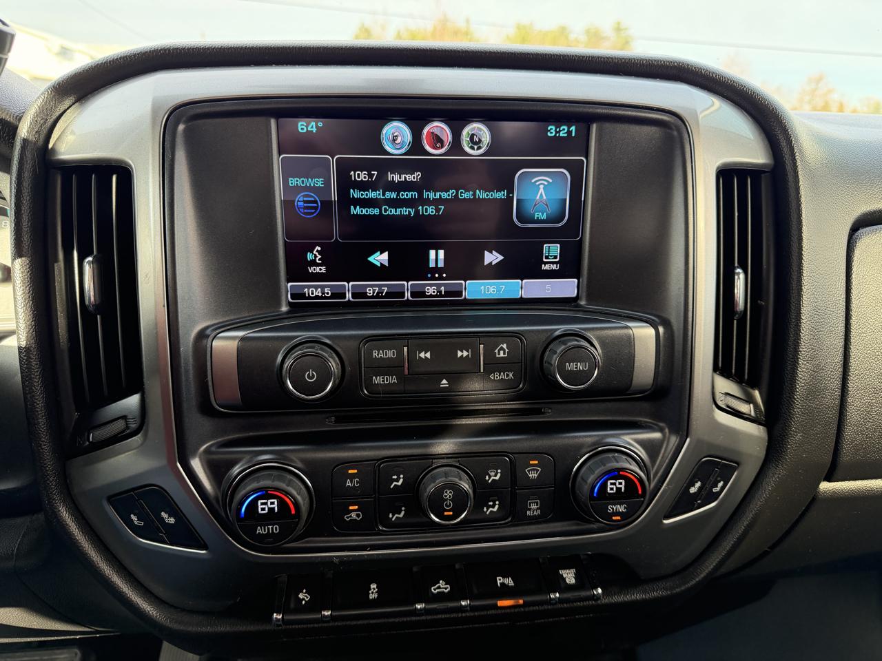 Chevrolet Silverado 2500HD 4WD Double Cab 144.2" LT 2016