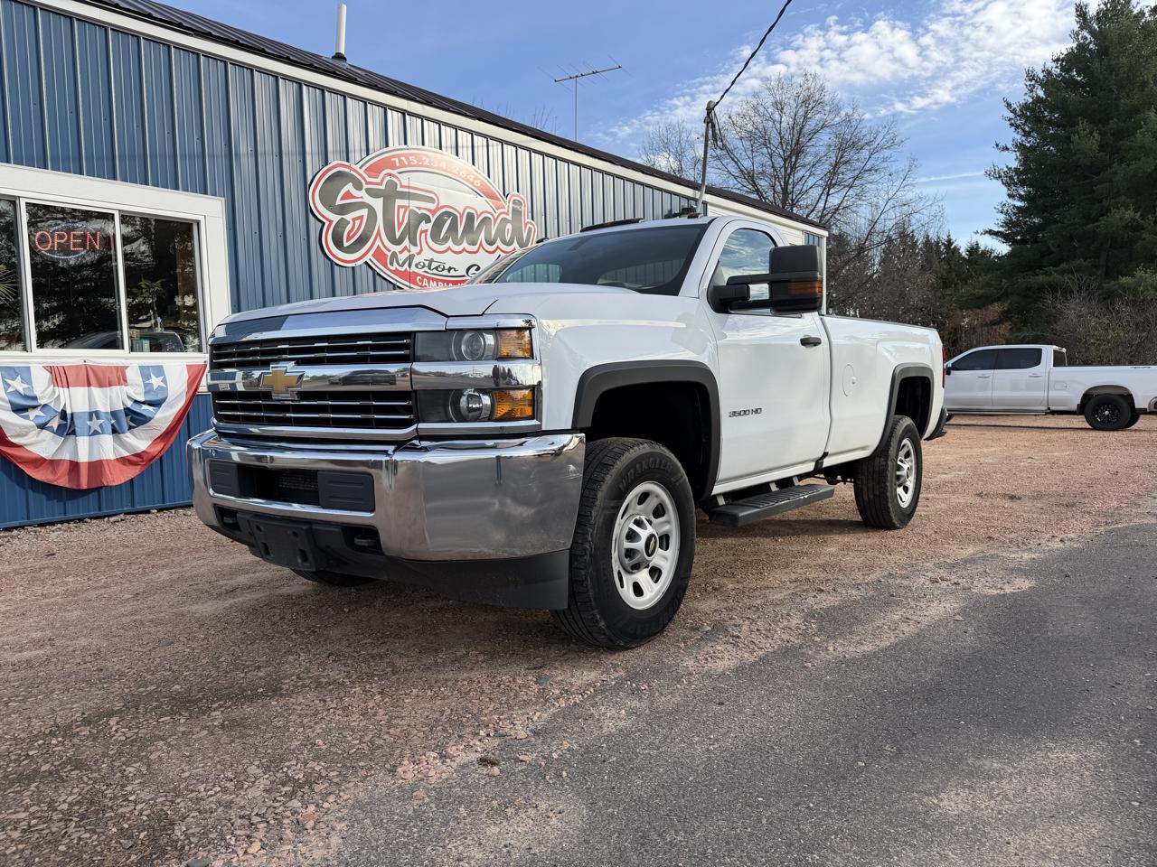 Chevrolet Silverado 3500HD 4WD Reg Cab 133.6" Work Truck 2017