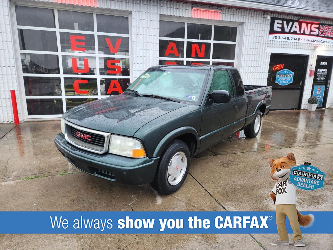 Used 2002 GMC Sonoma SL Ext. Cab 2WD for Sale in Jefferson WV 25177