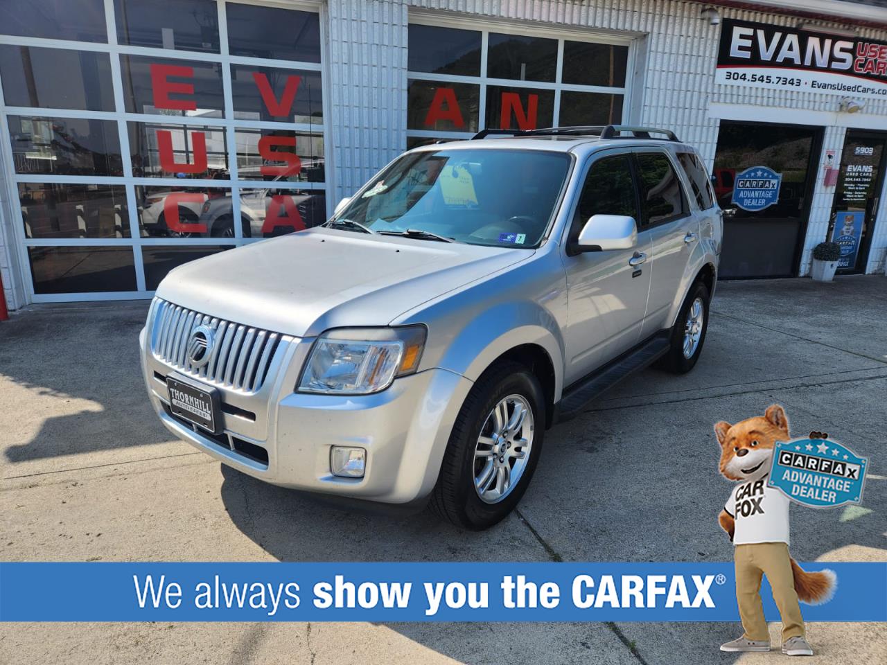 Used 2010 Mercury Mariner Premier V6 4WD for Sale in Jefferson WV 25177