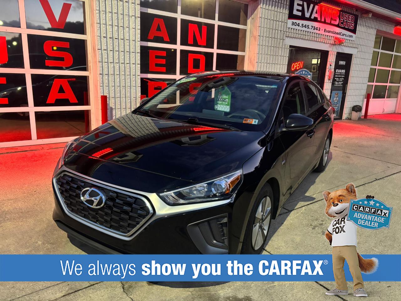 2020 Hyundai Ioniq Hybrid Blue