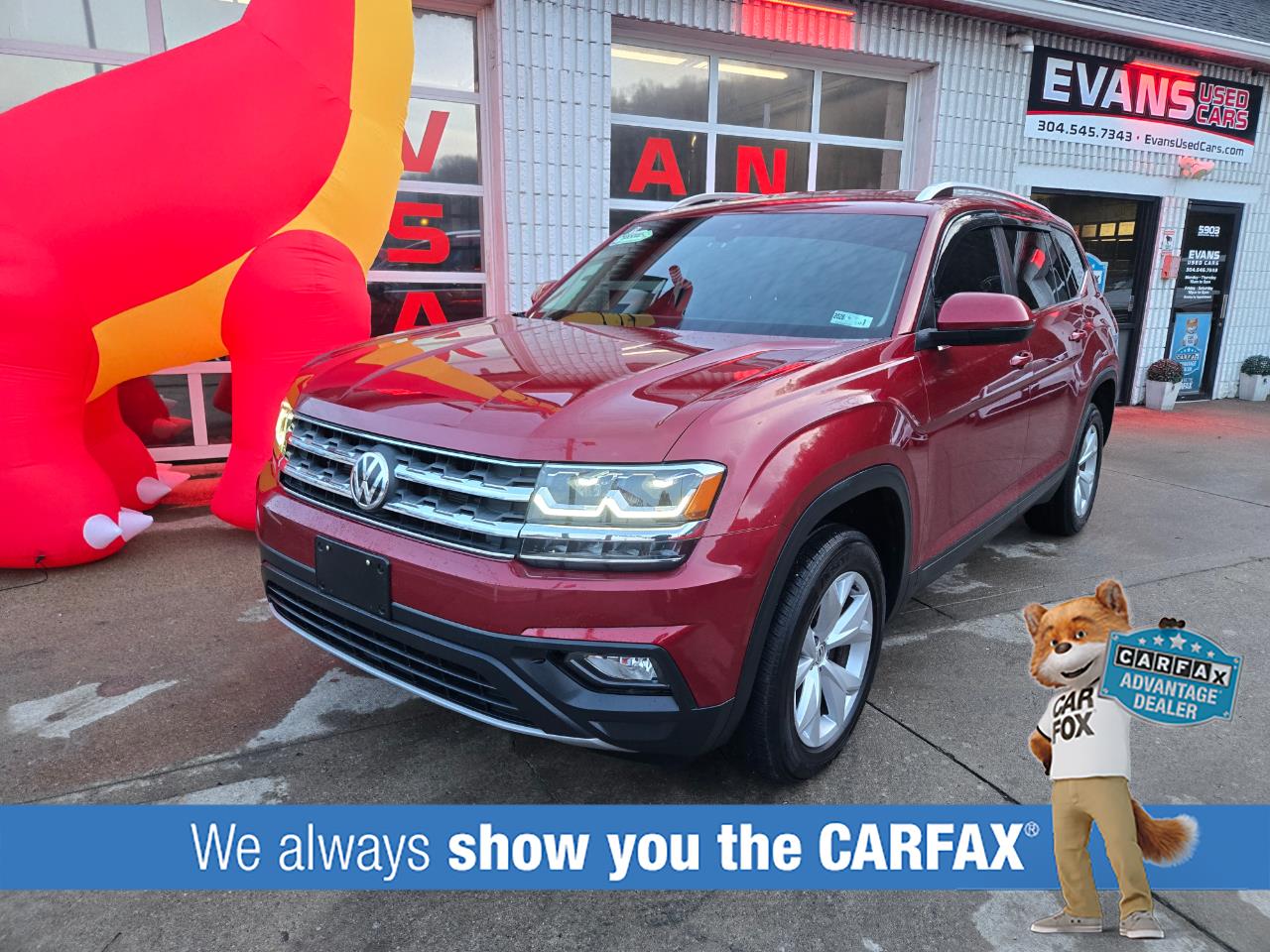 2018 Volkswagen Atlas SE w/Tech's photo