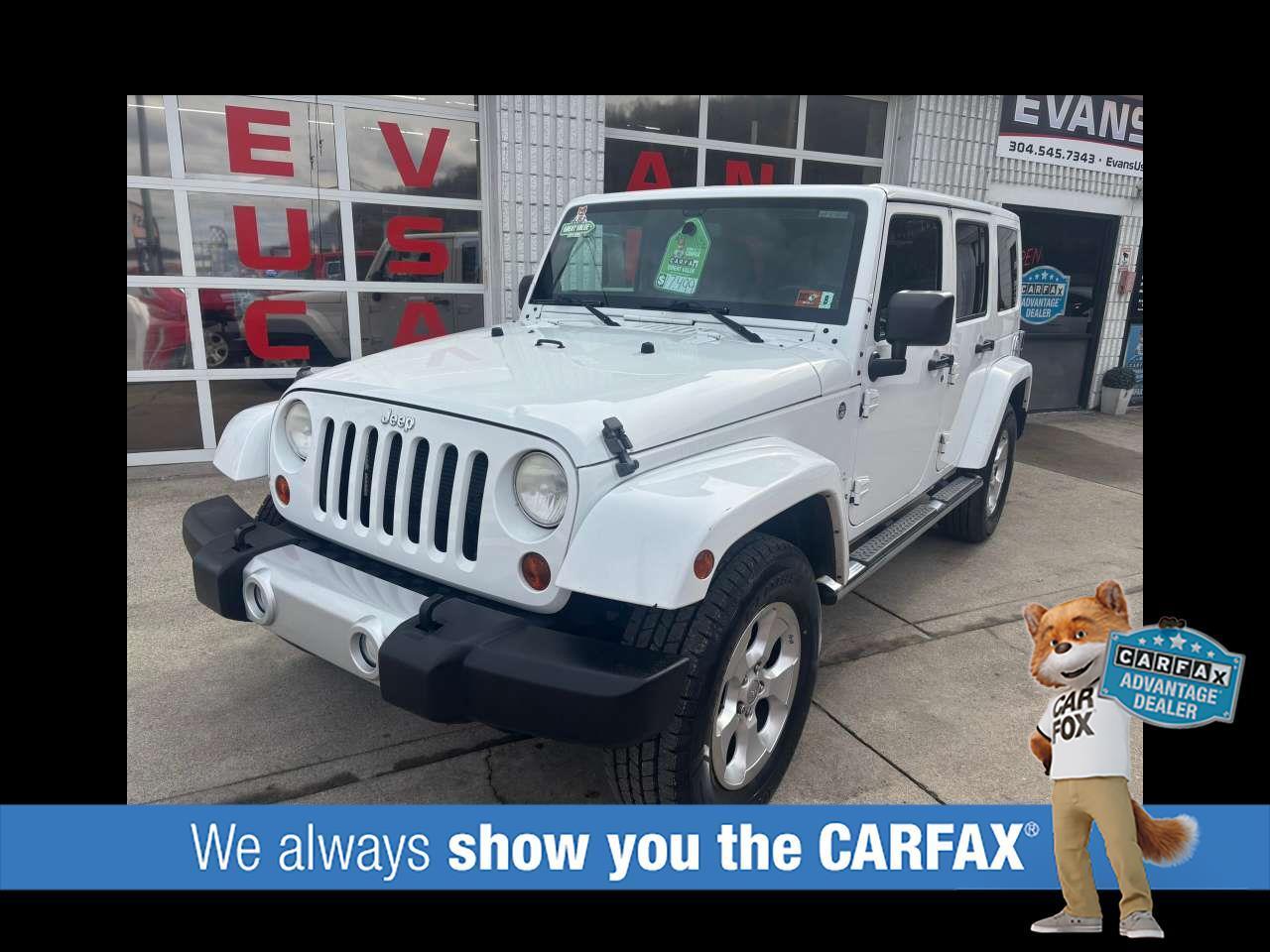 2013 Jeep Wrangler Unlimited Sahara 4WD