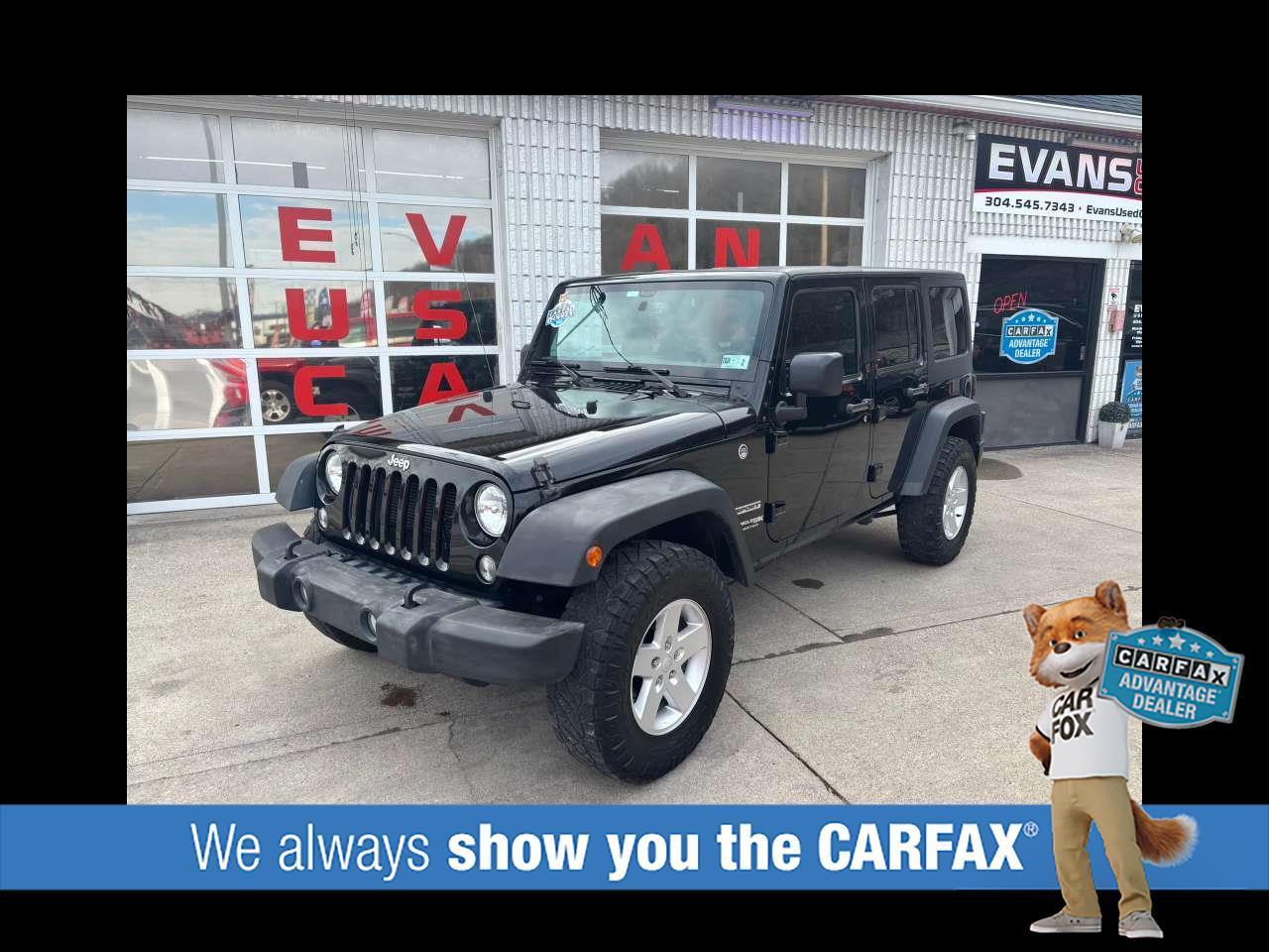 Jeep Wrangler JK Unlimited Sport 4WD 2018