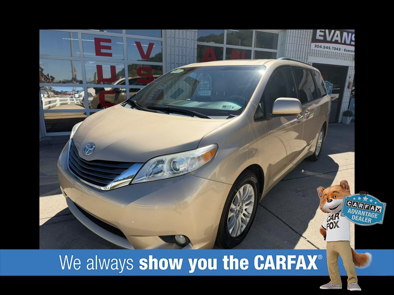 2012 Toyota Sienna XLE FWD 8-Passenger V6