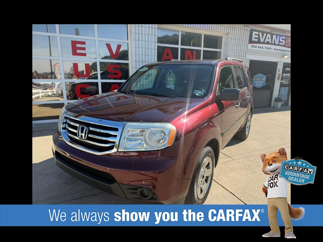 2015 Honda Pilot LX 4WD 5-Spd AT