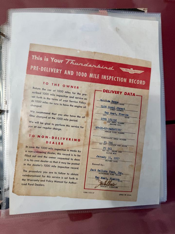 Ford Thunderbird 2dr Conv w/Hardtop Premium 1957