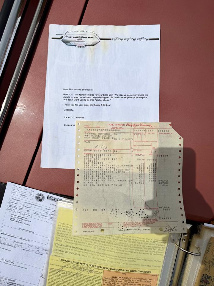 Ford Thunderbird 2dr Conv w/Hardtop Premium 1957