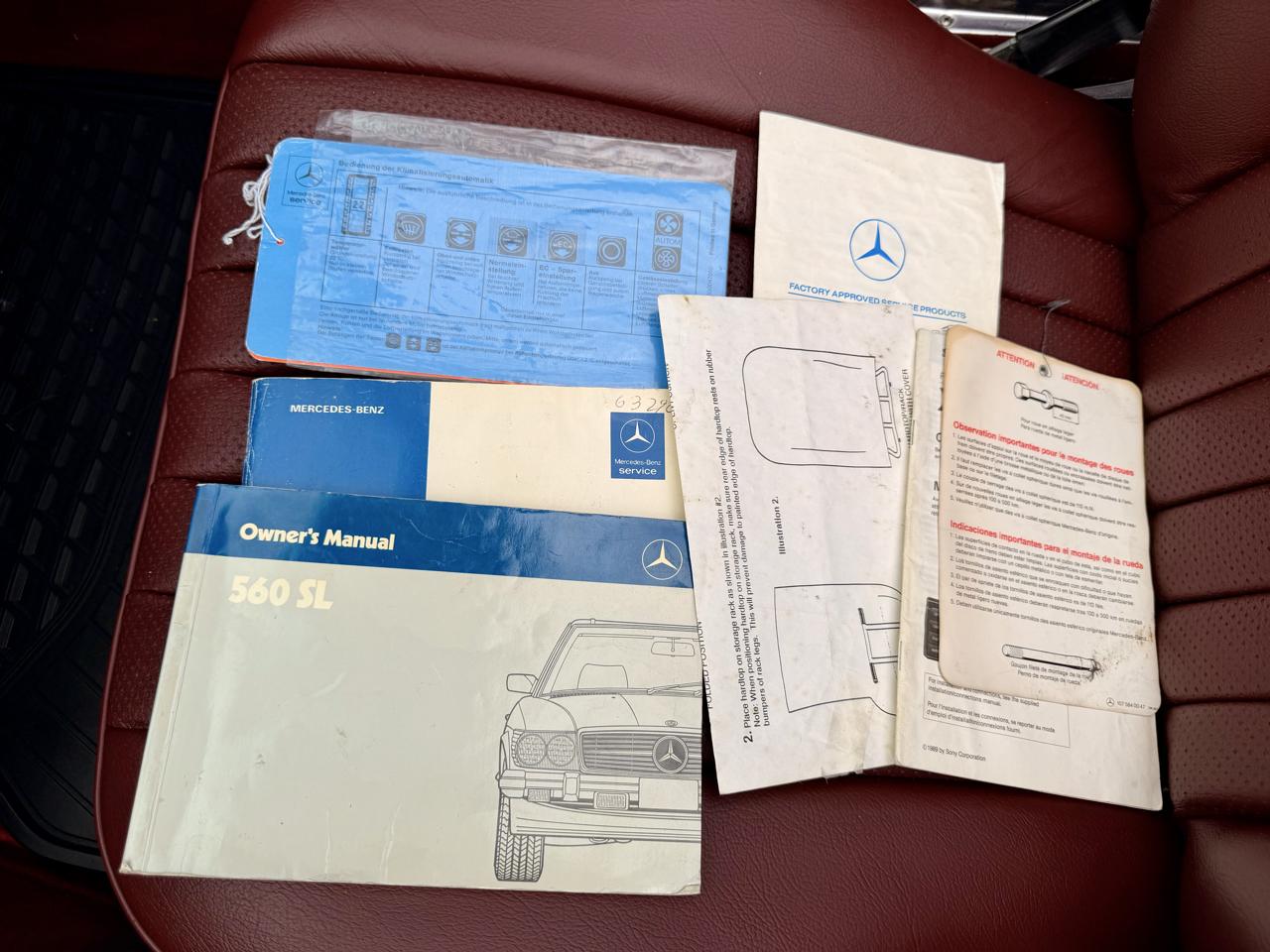 Mercedes-Benz 560 SL 1986