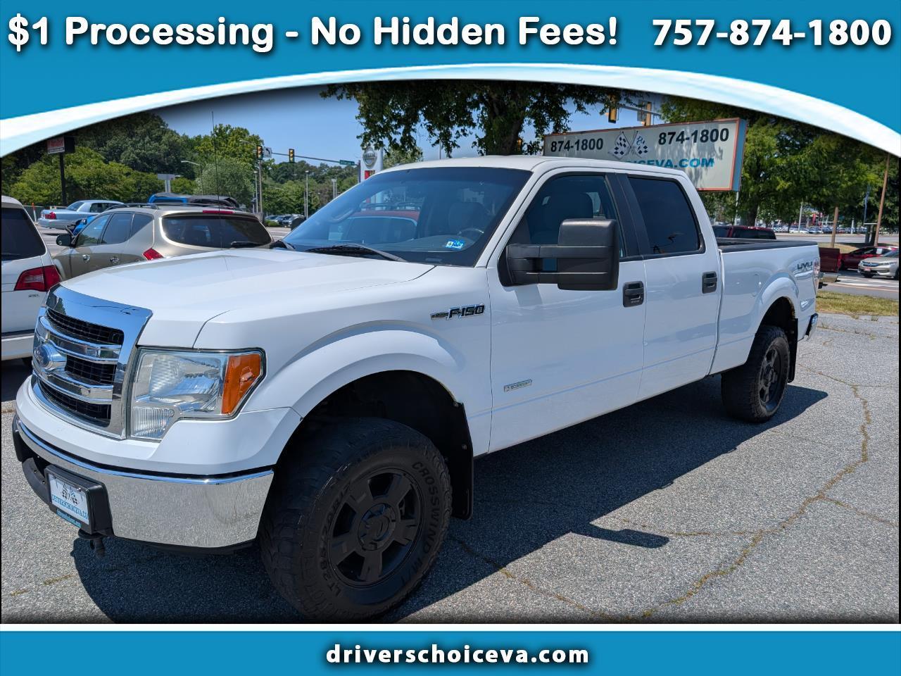 Ford F-150 4WD SuperCrew 145" XLT 2013