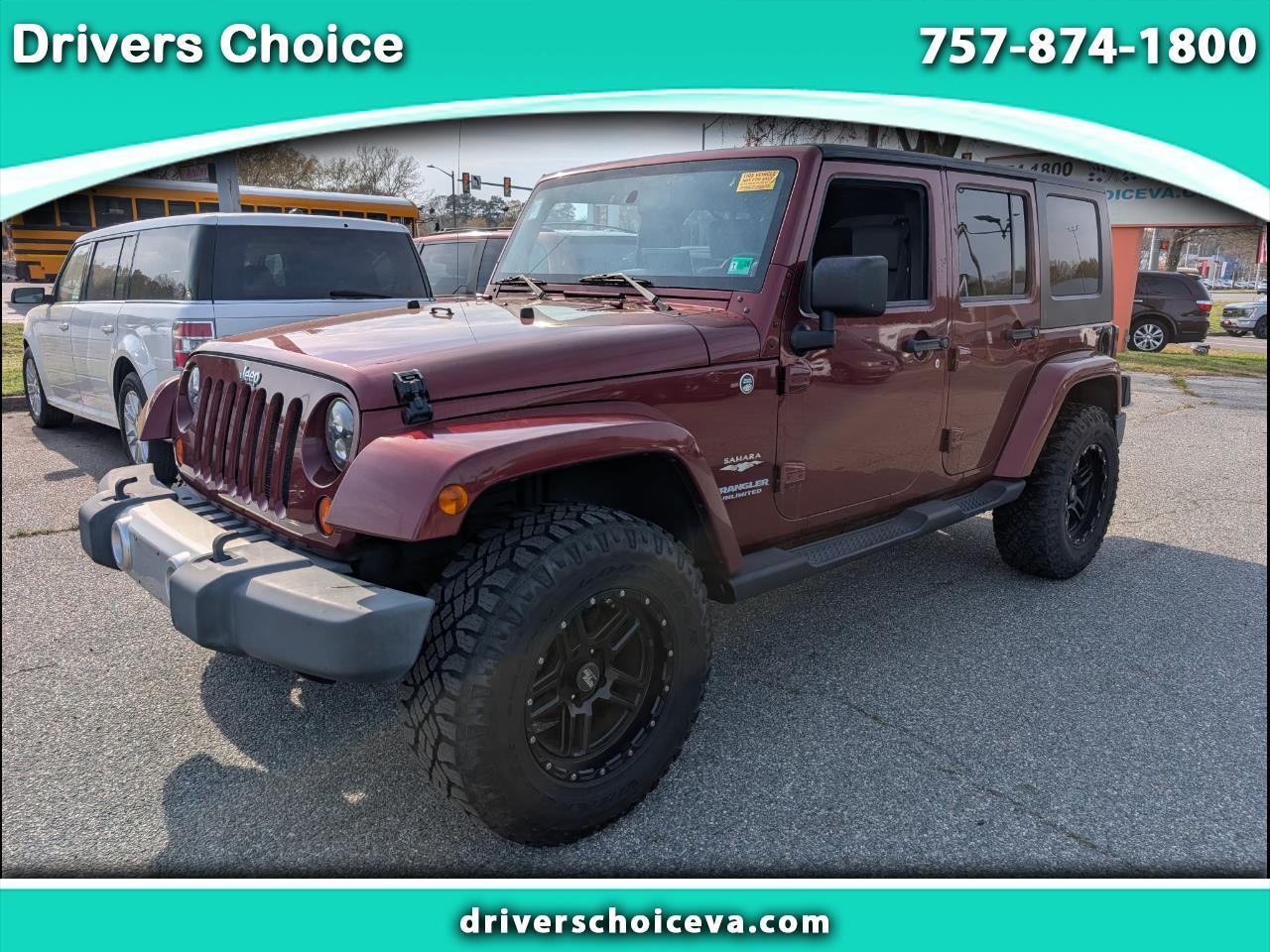 2009 Jeep Wrangler Unlimited 4WD 4dr Sahara