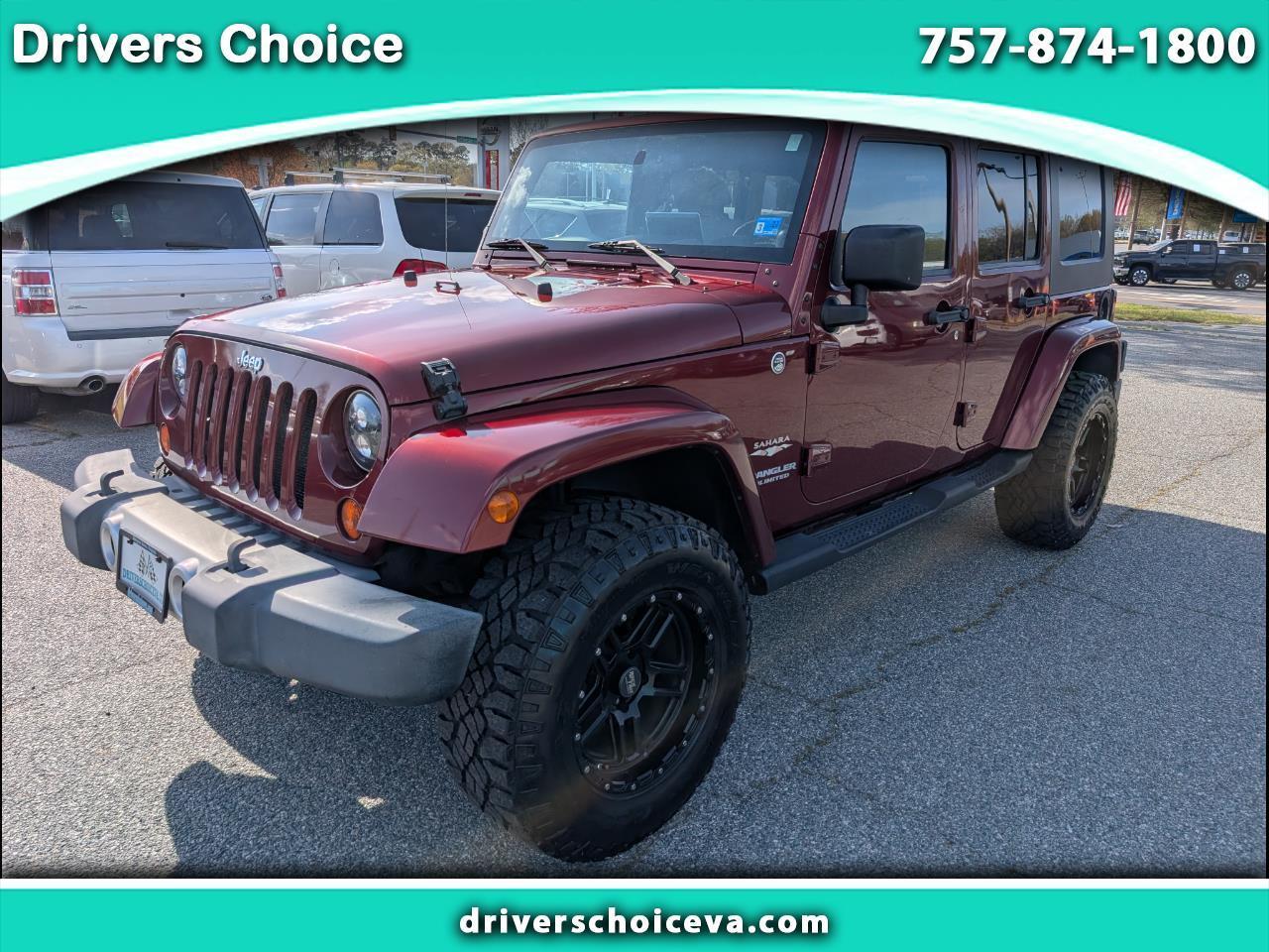 2009 Jeep Wrangler Unlimited 4WD 4dr Sahara