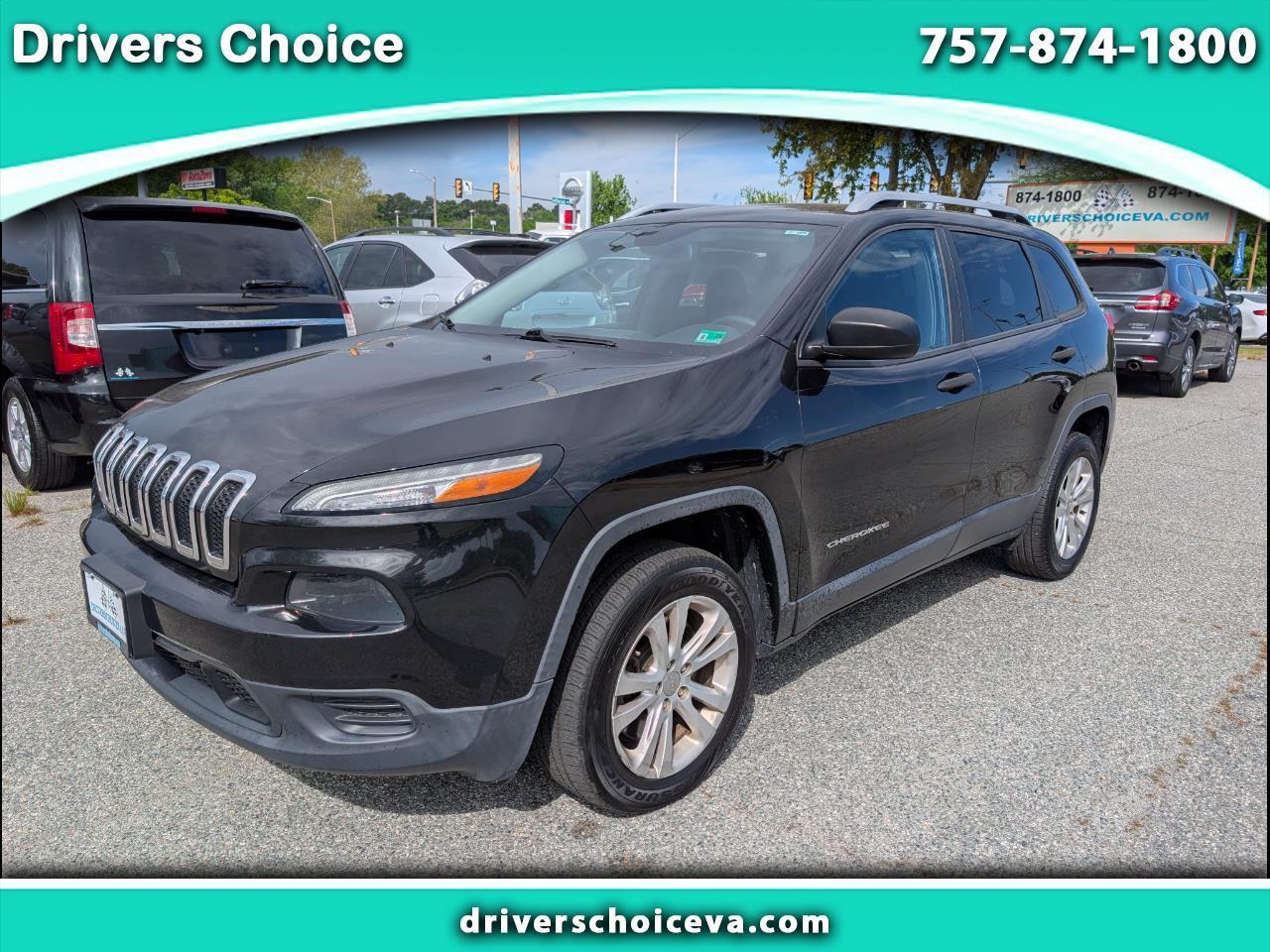 2015 Jeep Cherokee FWD 4dr Sport