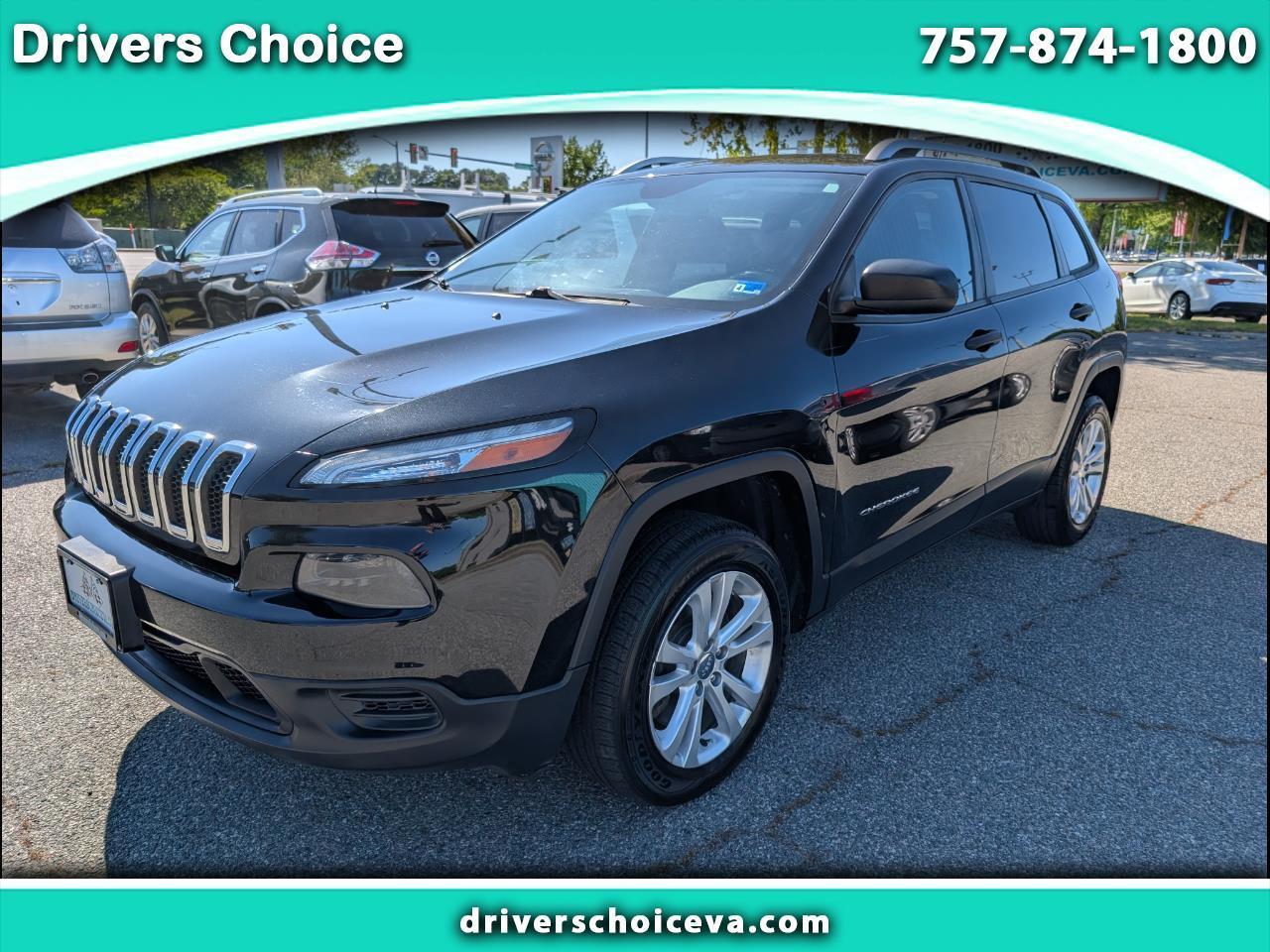 2015 Jeep Cherokee FWD 4dr Sport