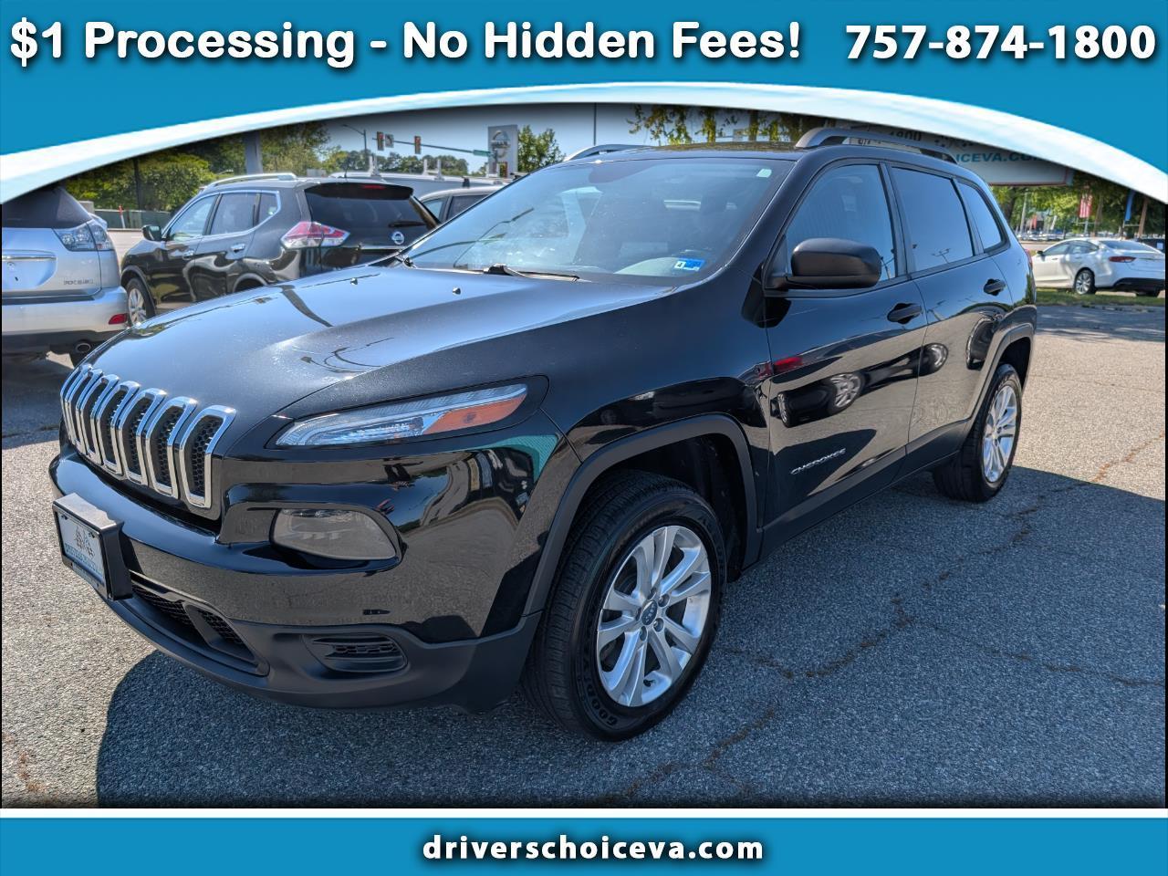 2015 Jeep Cherokee FWD 4dr Sport