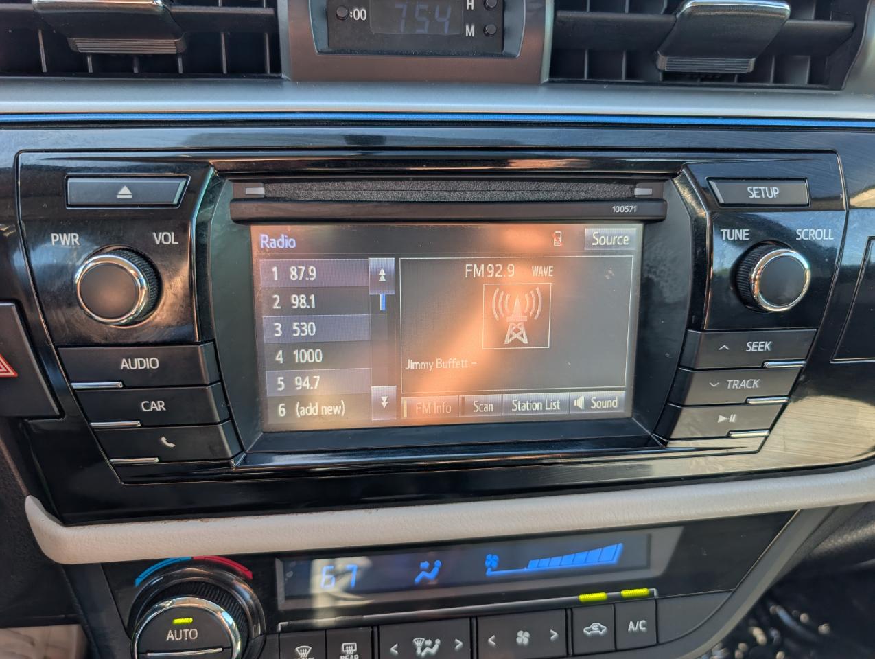 Toyota Corolla  2016