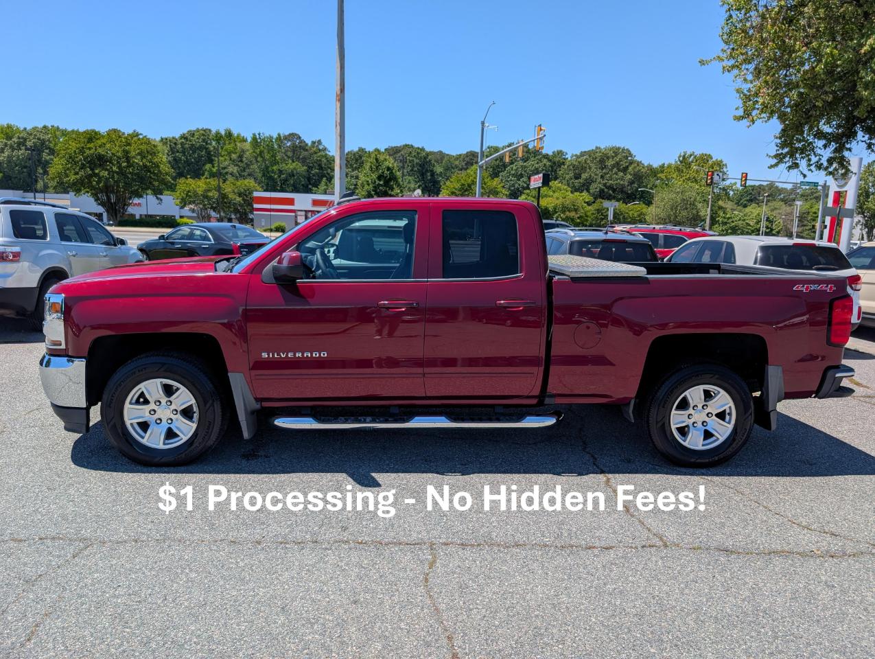 Chevrolet Silverado 1500 4WD Double Cab 143.5" LT w/1LT 2017