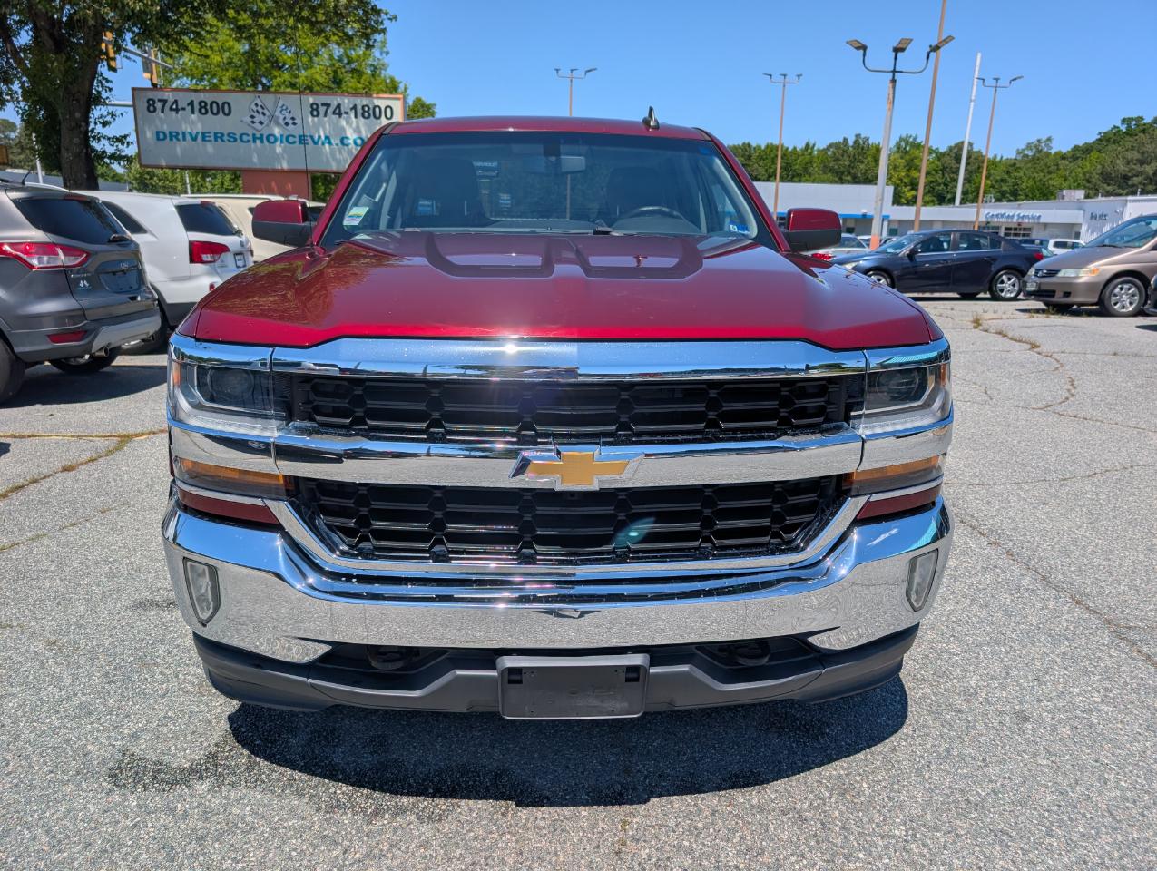 Chevrolet Silverado 1500 4WD Double Cab 143.5" LT w/1LT 2017