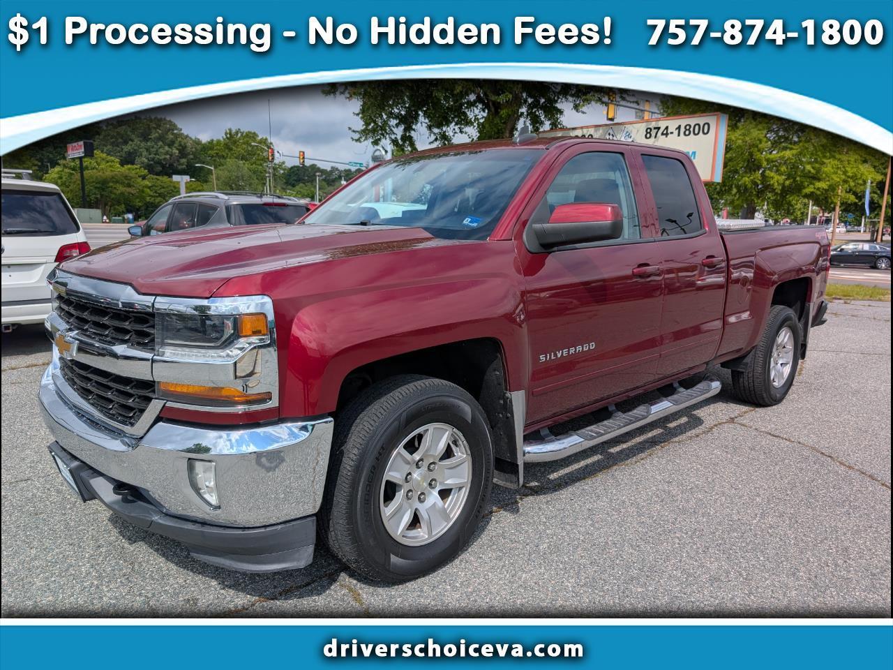 2017 Chevrolet Silverado 1500 4WD Double Cab 143.5" LT w/1LT