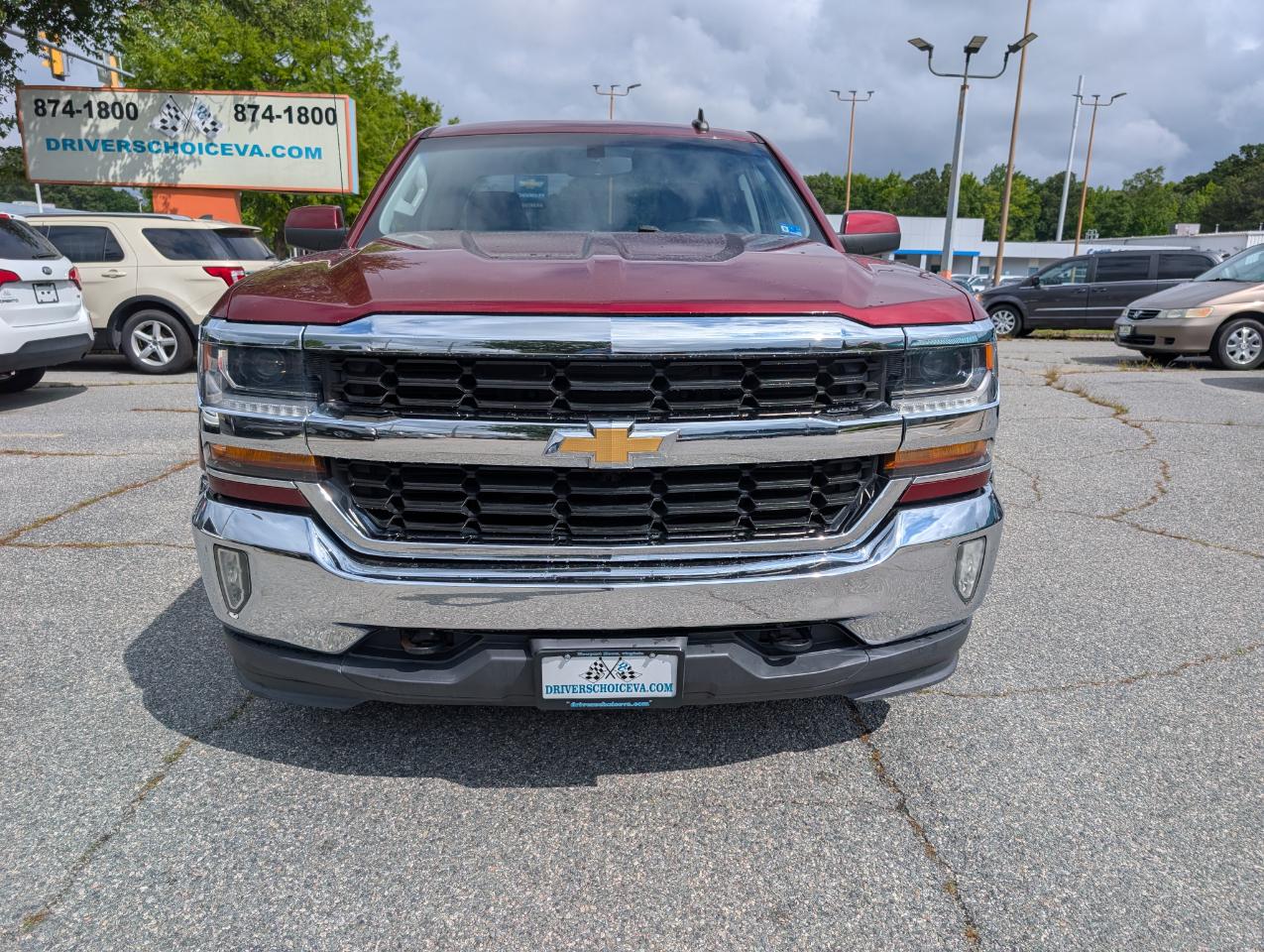 Chevrolet Silverado 1500 4WD Double Cab 143.5" LT w/1LT 2017