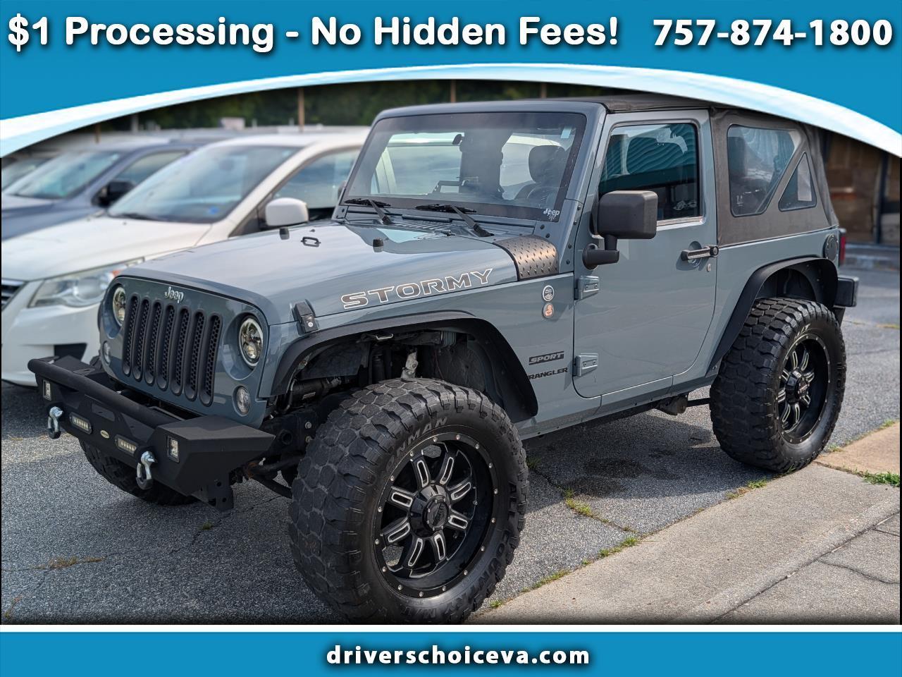 Jeep Wrangler Sport 4x4 2014