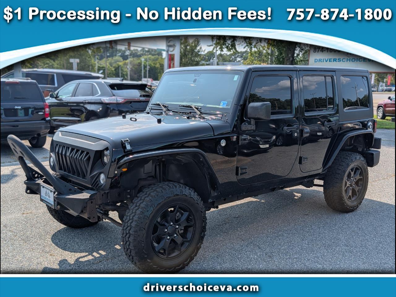 2016 Jeep Wrangler Unlimited Sport 4x4