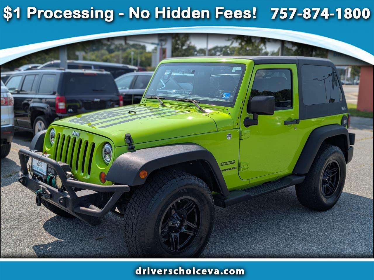 2012 Jeep Wrangler Sport 4x4