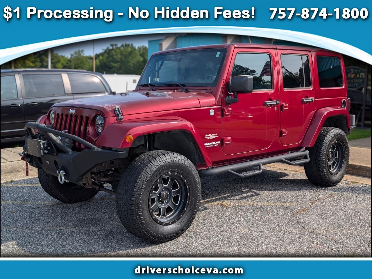 2011 Jeep Wrangler Unlimited 4WD 4dr Sahara
