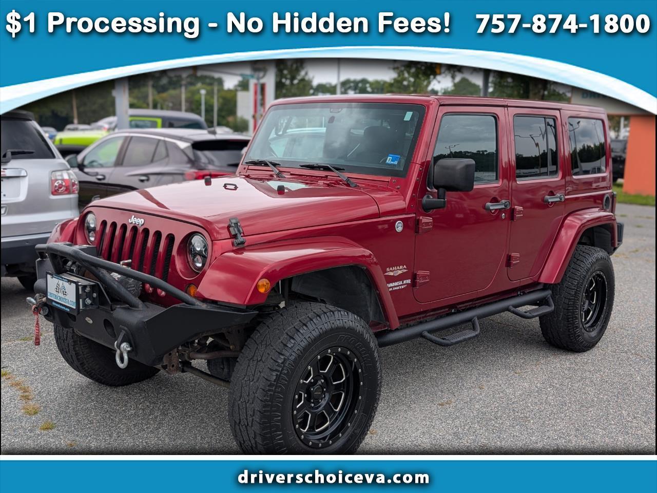 2011 Jeep Wrangler Unlimited 4WD 4dr Sahara