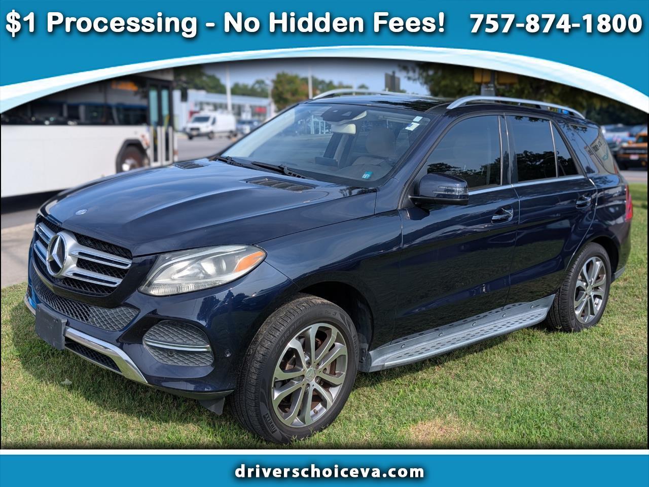 2016 Mercedes-Benz GLE 4MATIC 4dr GLE 350