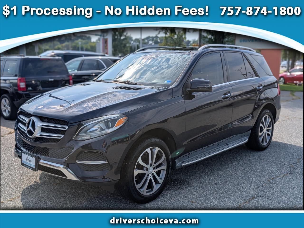 2016 Mercedes-Benz GLE 350 4MATIC