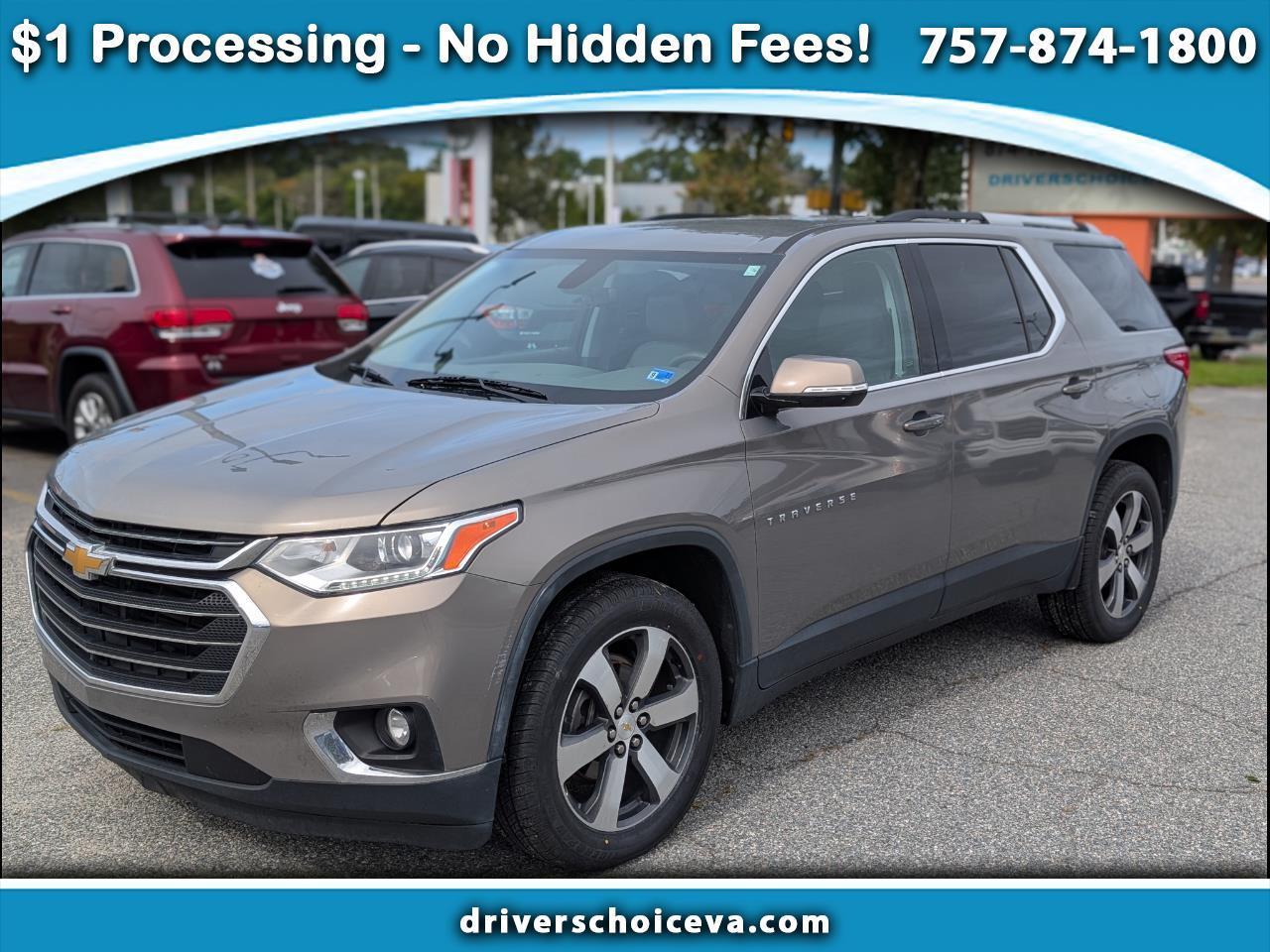 2018 Chevrolet Traverse FWD 4dr LT Leather w/3LT