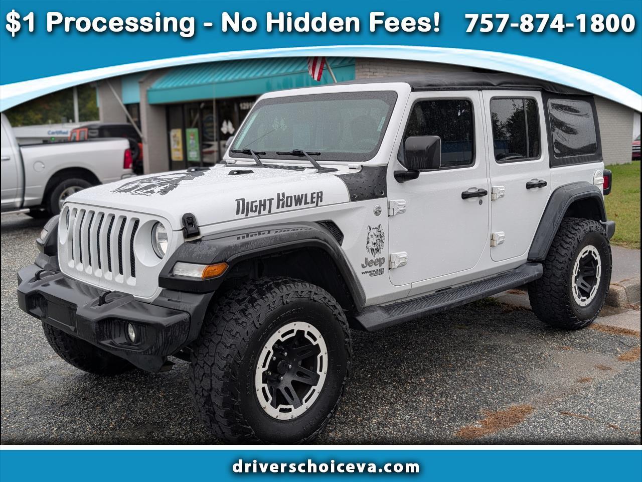 2019 Jeep Wrangler Unlimited Sport 4x4