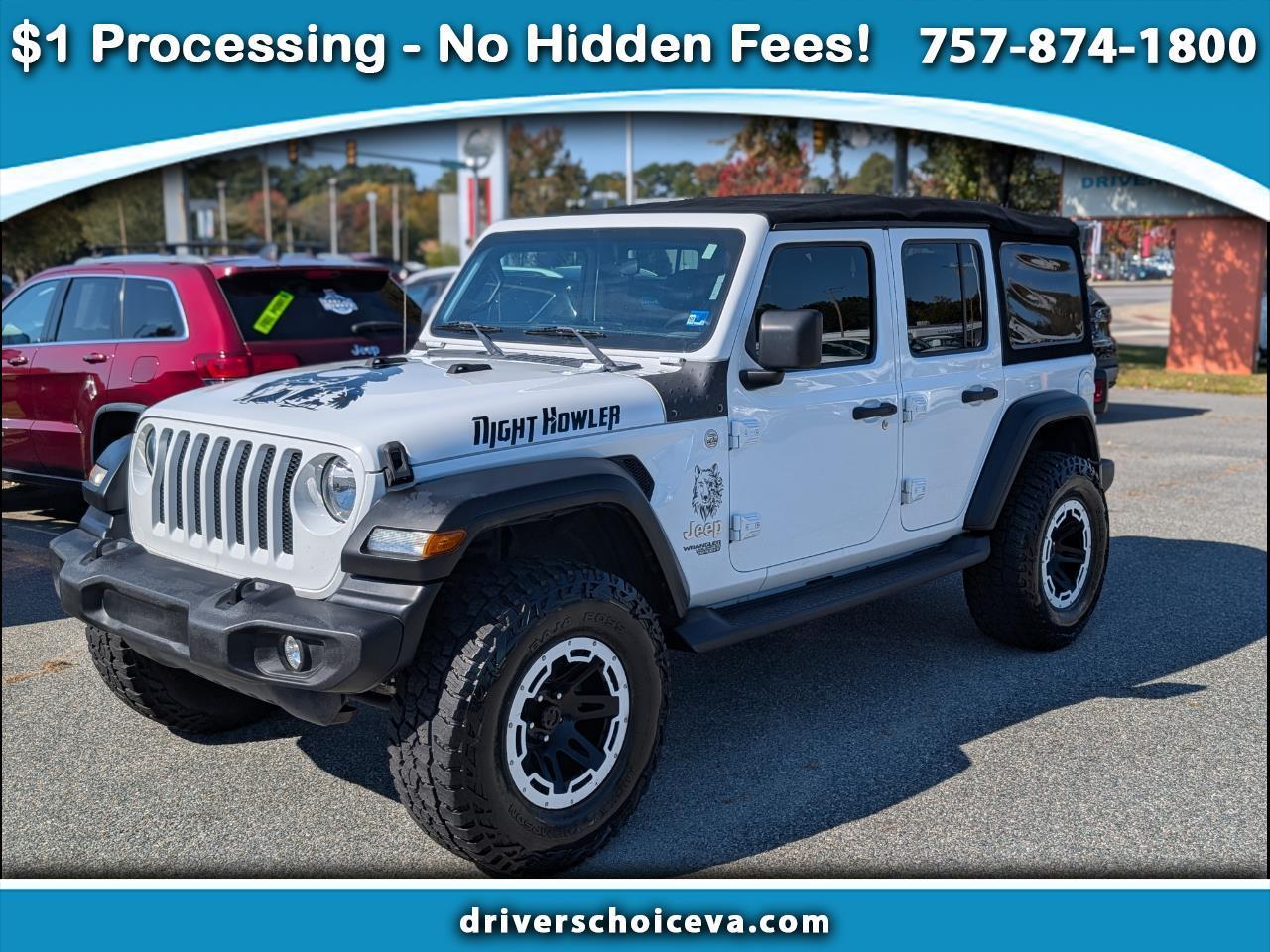 2019 Jeep Wrangler Unlimited Sport 4x4