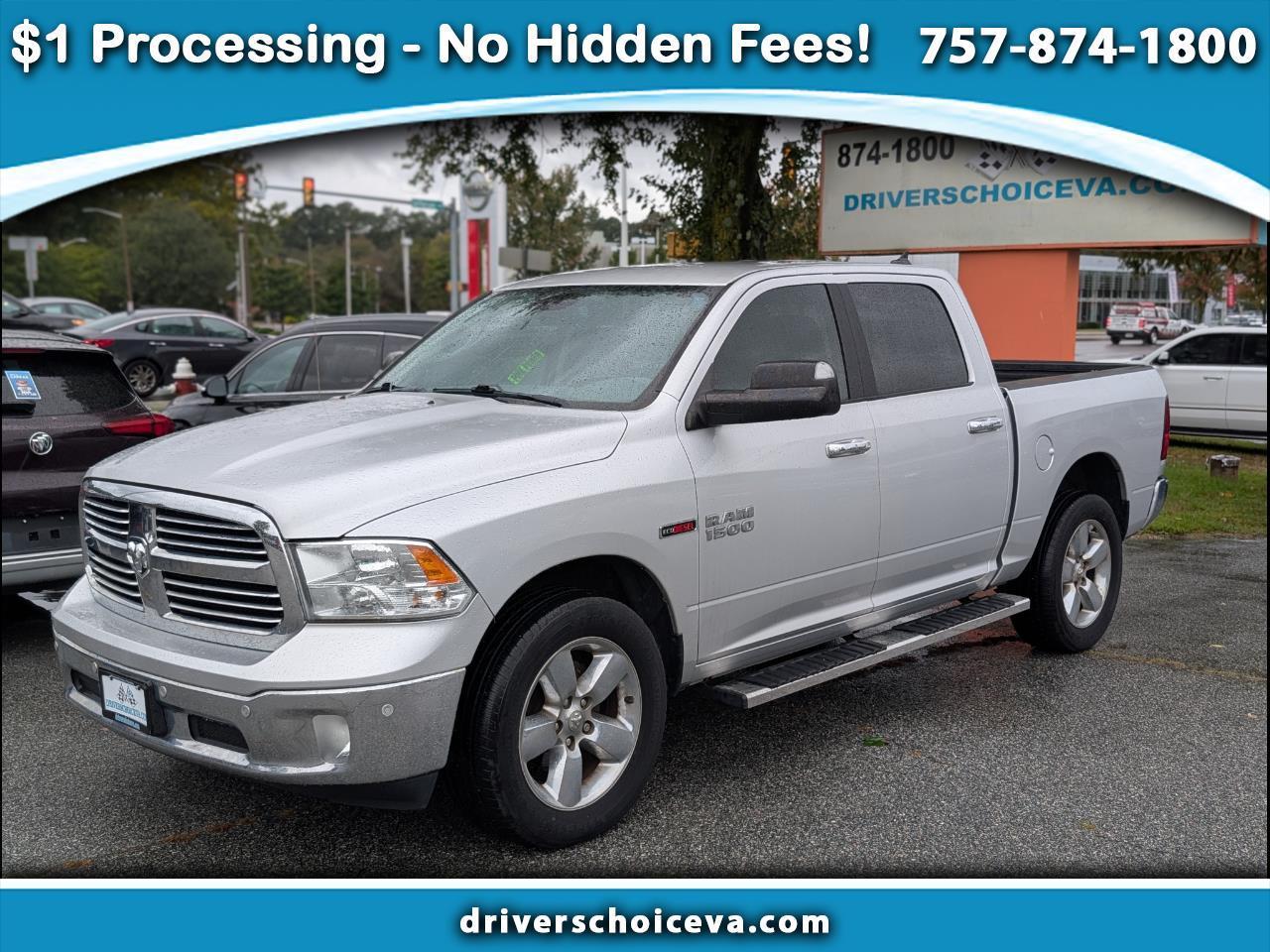 RAM 1500 Big Horn 4x4 Crew Cab 5'7" Box 2017