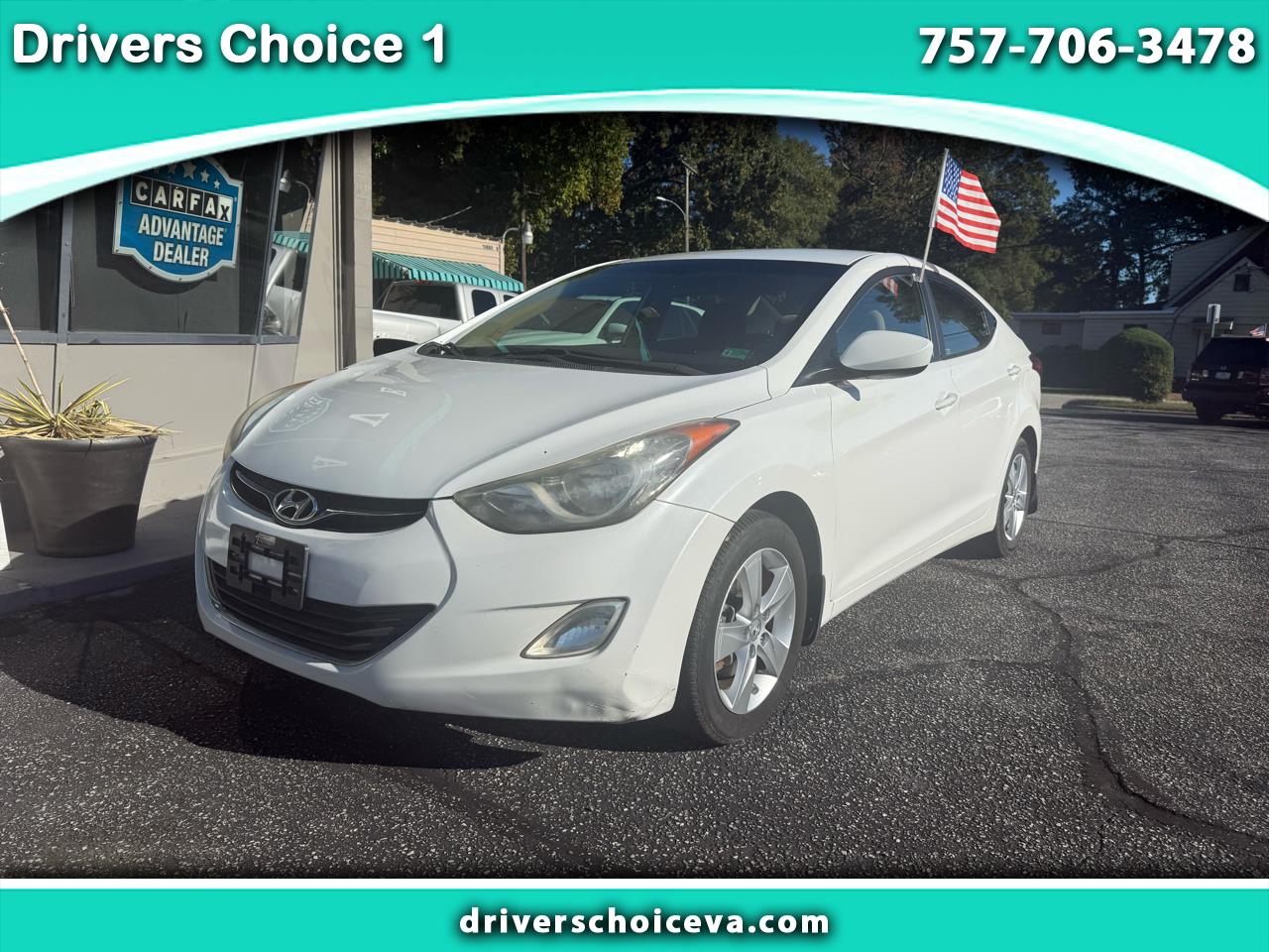 2013 Hyundai Elantra 4dr Sdn Auto GLS (Alabama Plant) *Ltd Avail*