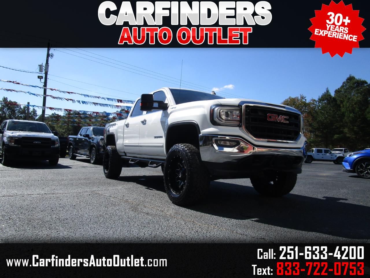 2017 GMC Sierra 1500 4WD Crew Cab 143.5" SLE