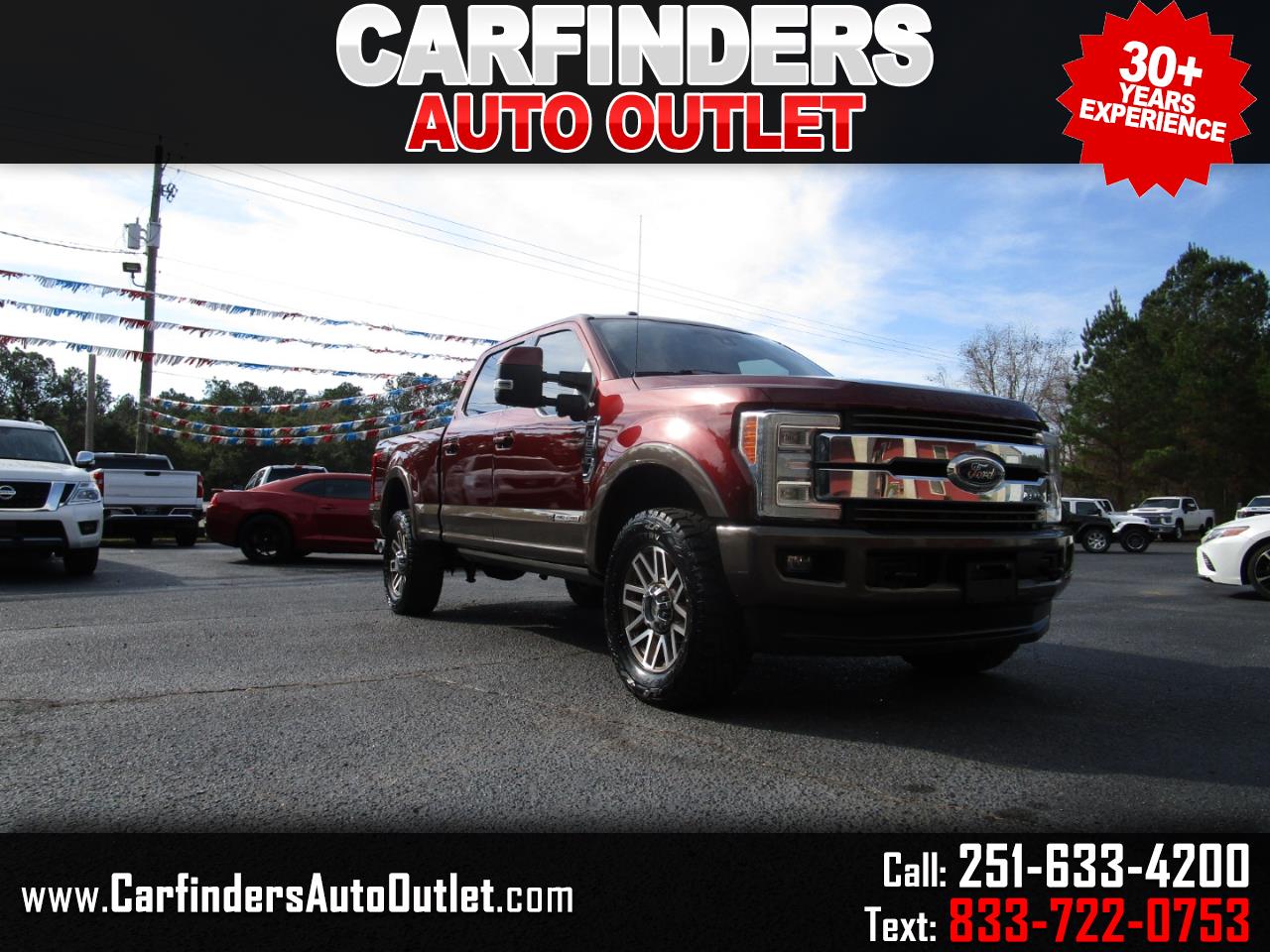 2017 Ford Super Duty F-250 SRW King Ranch 4WD Crew Cab 8' Box