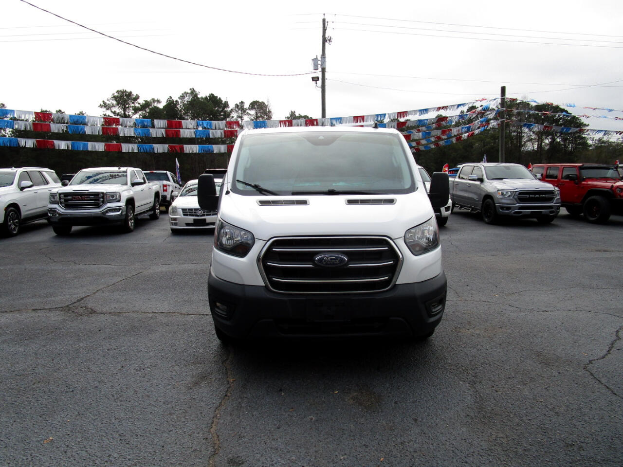 Ford Transit Cargo Van T-250 130" Low Rf 9070 GVWR RWD 2020