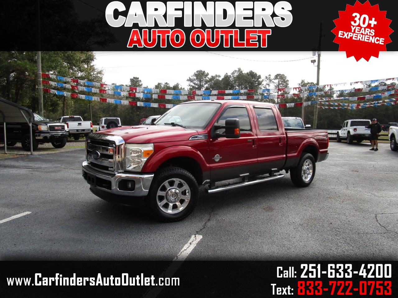 2015 Ford Super Duty F-250 SRW 4WD Crew Cab 172" Lariat