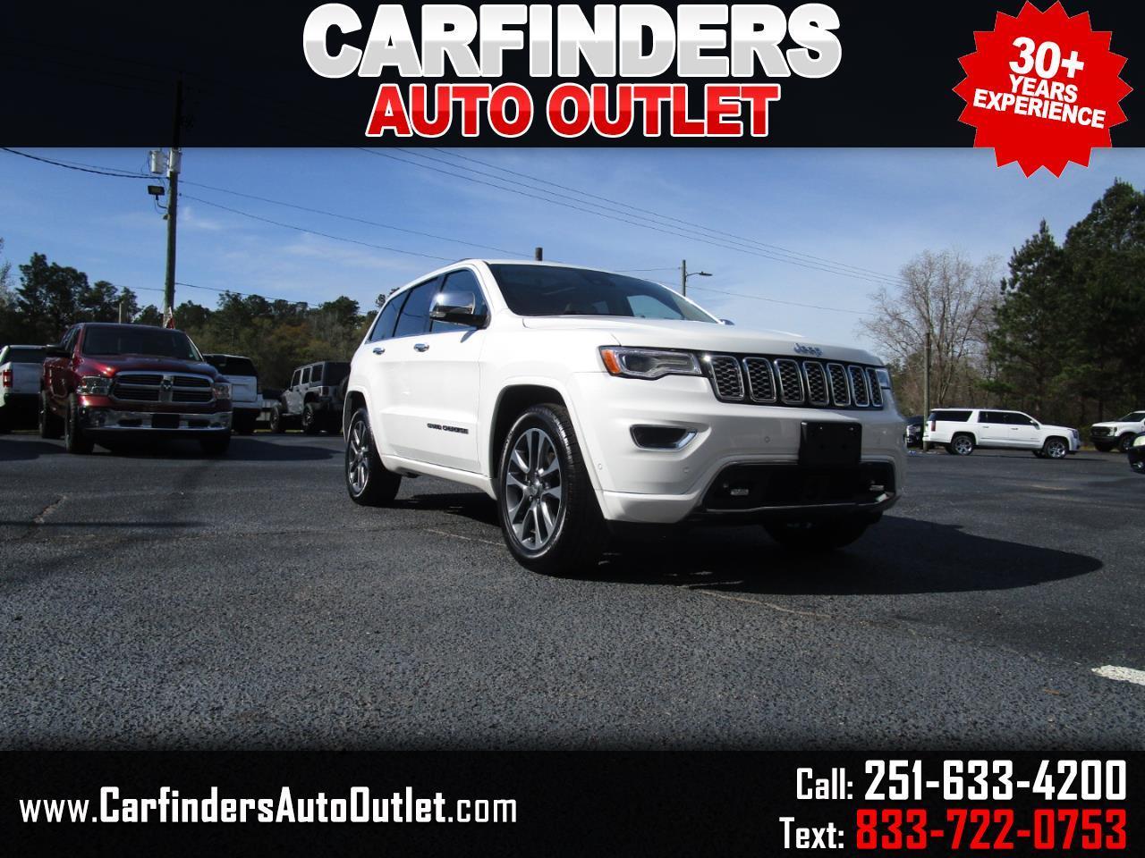 2018 Jeep Grand Cherokee Overland 4x2