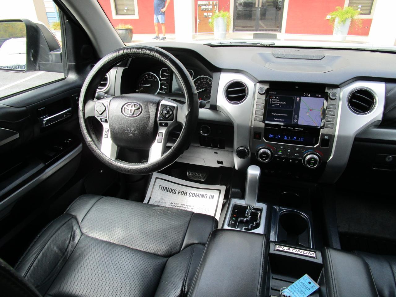 Toyota Tundra 4WD Platinum CrewMax 5.5' Bed (Natl) 2021