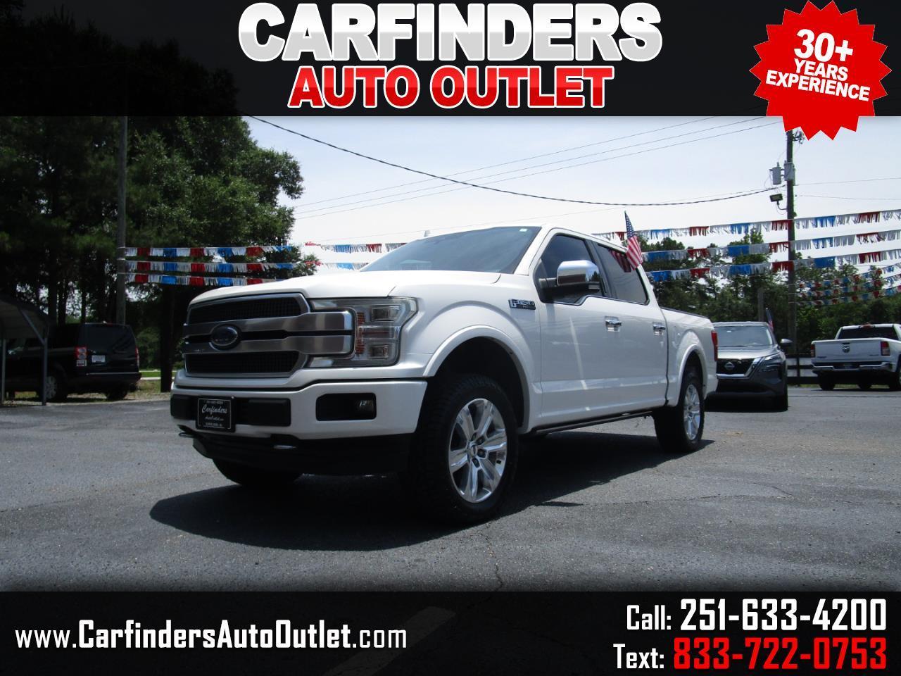 2018 Ford F-150 Platinum 4WD SuperCrew 5.5' Box