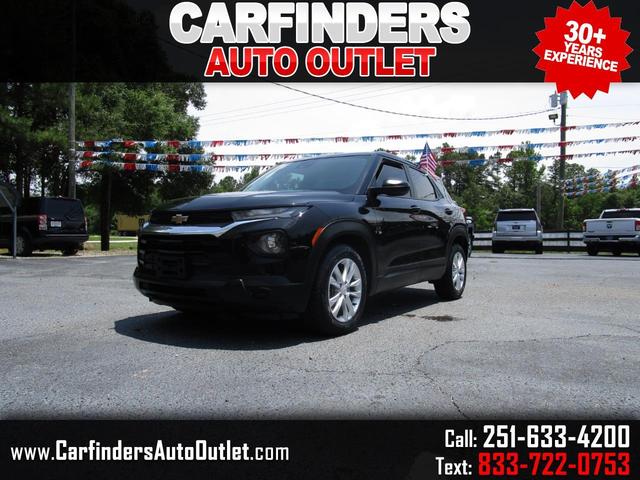 Black 2021 Chevrolet Trailblazer LS FWD SUV / Crossover Front-Wheel Drive Automatic